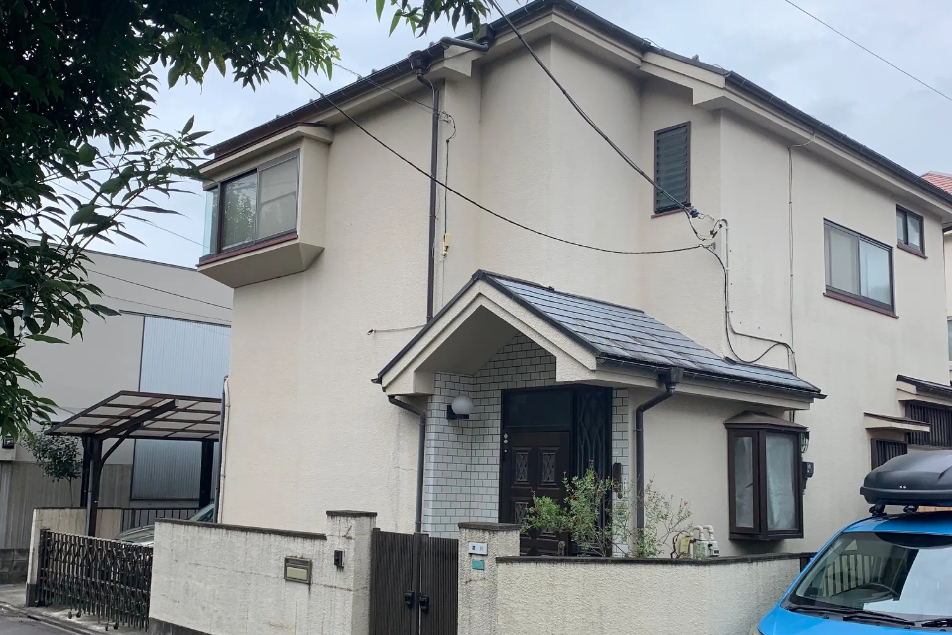 多摩市H様｜屋根外壁塗装工事の施工事例